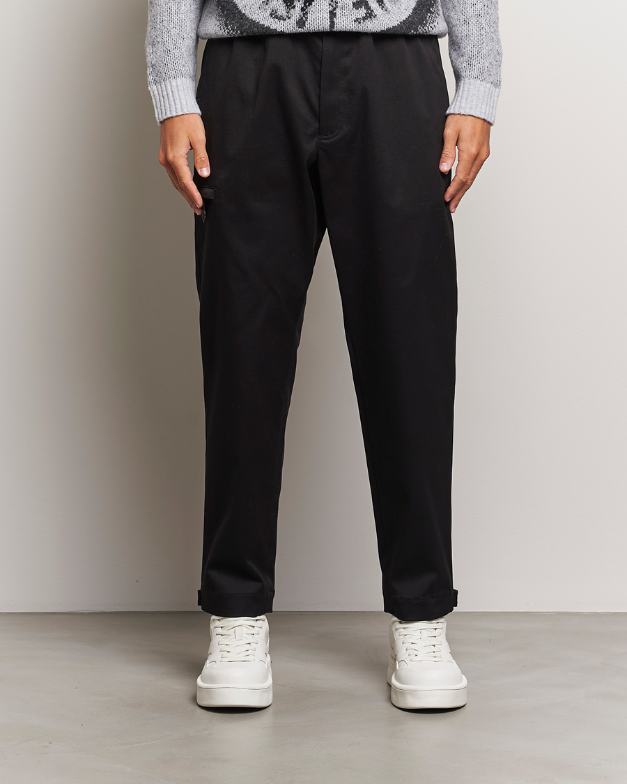 Mies | Housut | Moncler | Technical Drawstring Pants Black