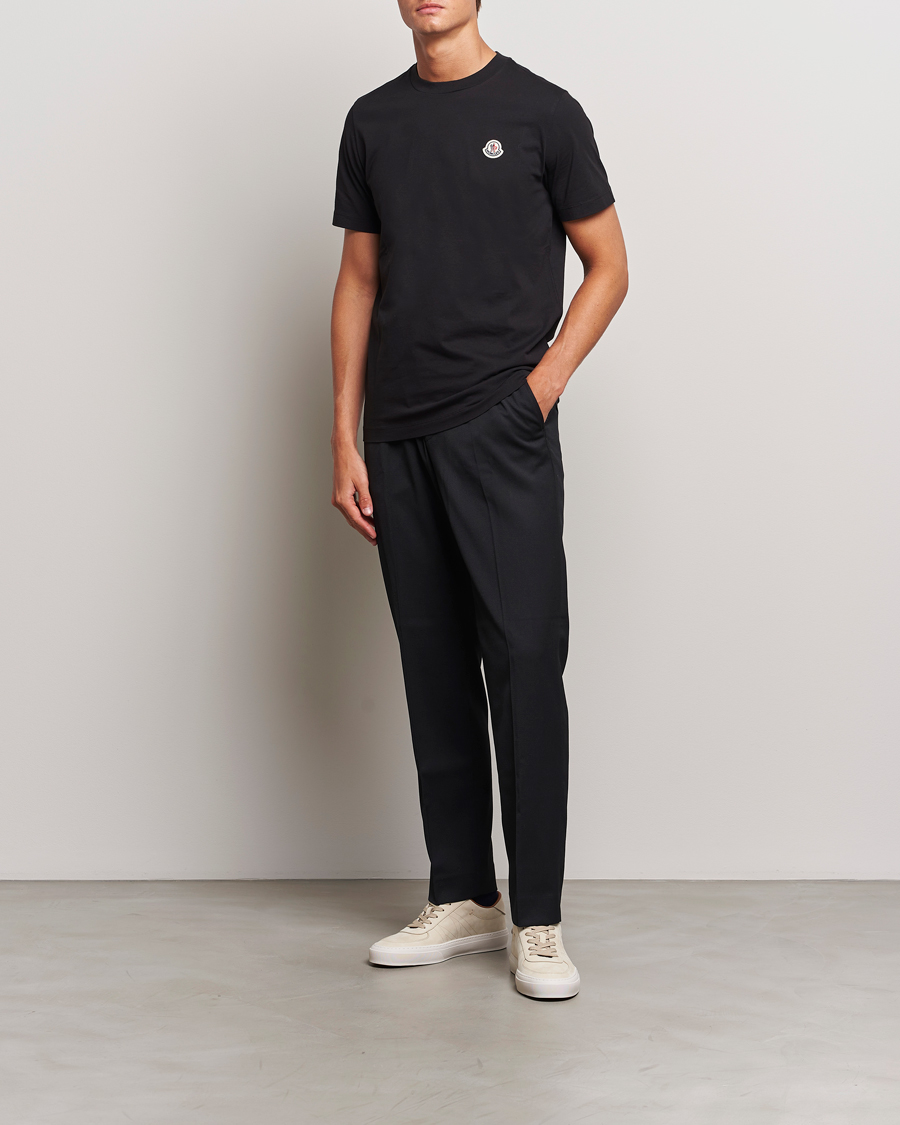 Mies | T-paidat | Moncler | 3-Pack Logo T-Shirt Black