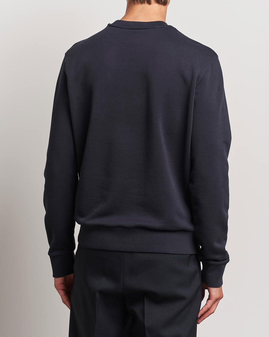 Mies | Puserot | Moncler | Lettering Logo Sweatshirt Navy