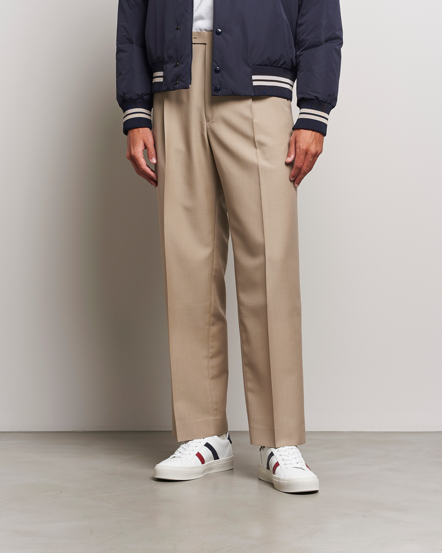 Mies | Moncler Monaco Sneakers White | Moncler | Monaco Sneakers White