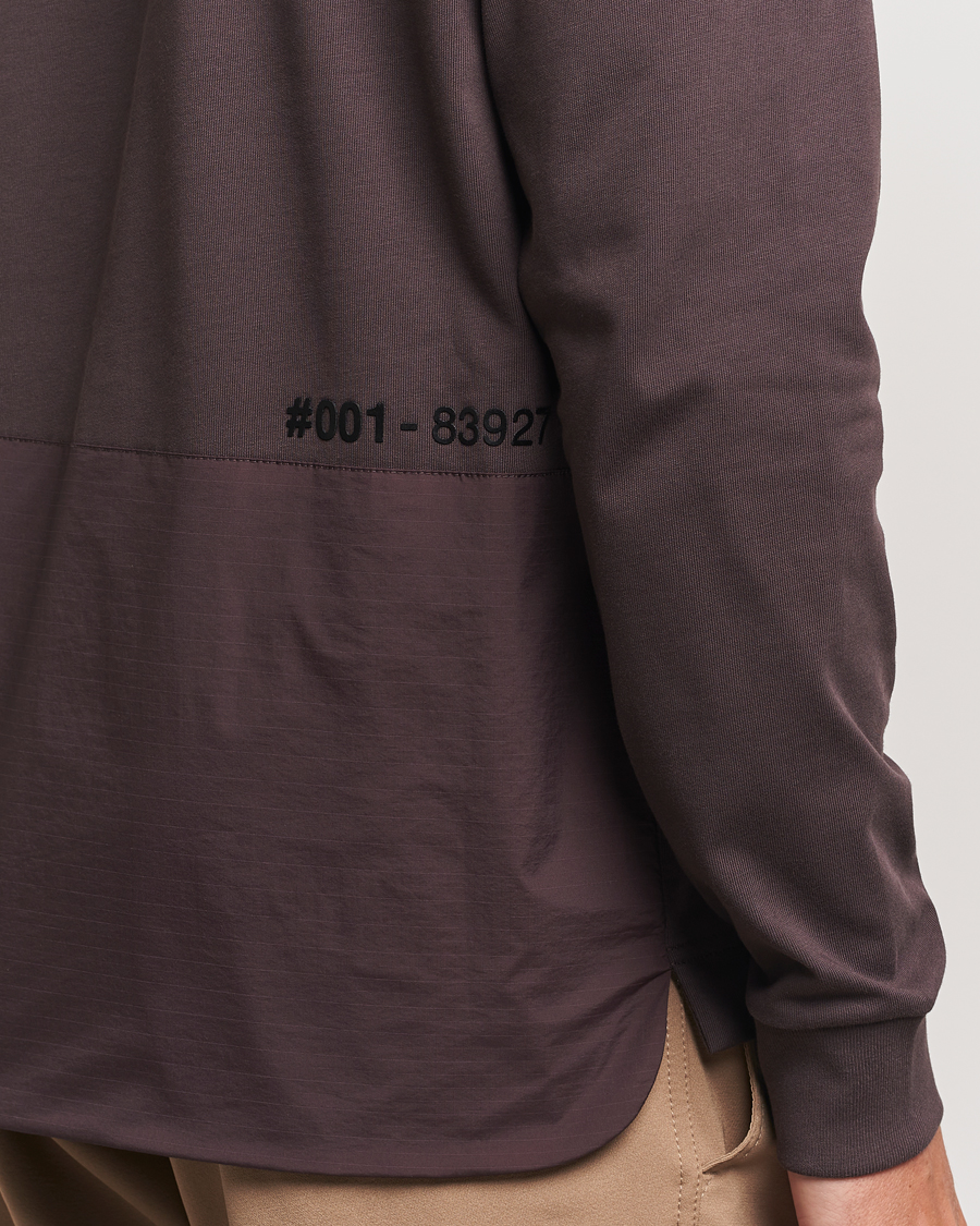 Mies | T-paidat | Moncler Grenoble | Long Sleeve T-Shirt Brown