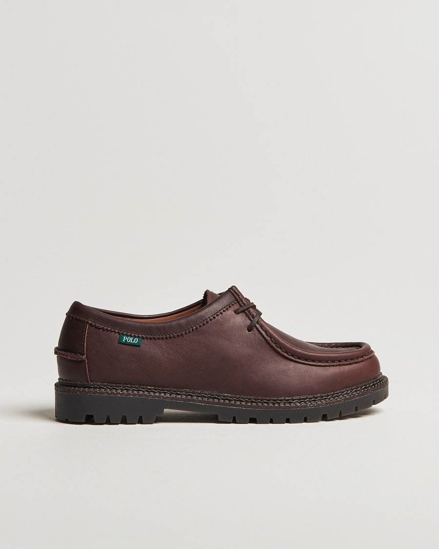 Mies | Derby-kengät | Polo Ralph Lauren | Apron Classic Casual Derby Dark Brown Calf
