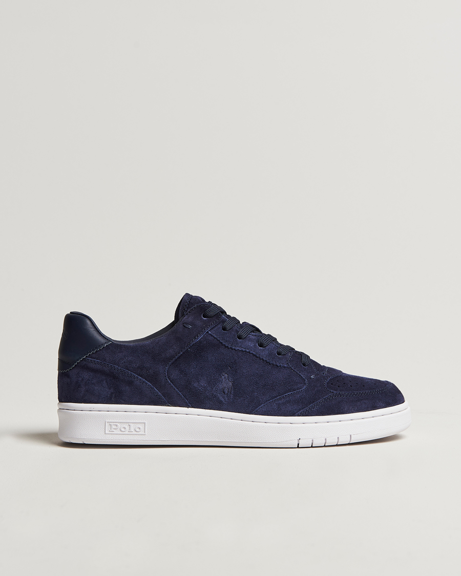 Mies | Polo Ralph Lauren Polo Court Sneaker Navy Suede | Polo Ralph Lauren | Polo Court Sneaker Navy Suede