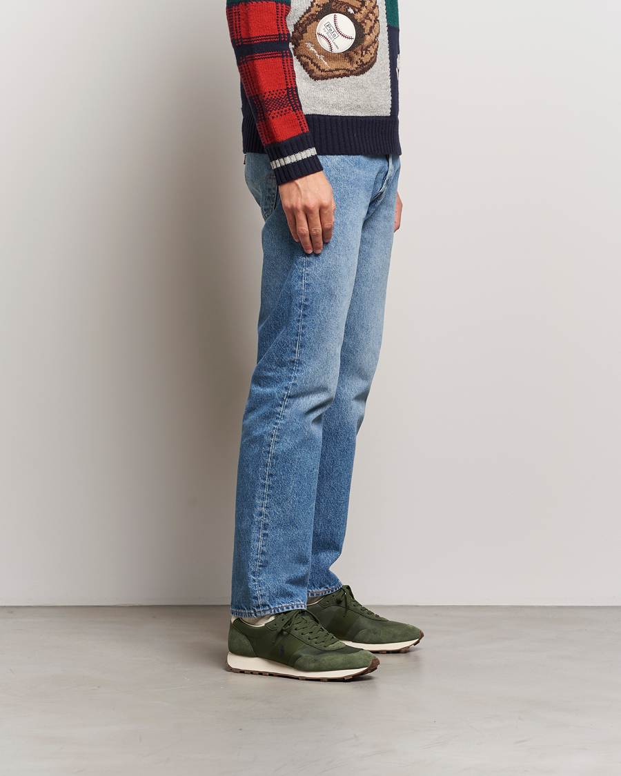 Mies | Polo Ralph Lauren PRL Trail125 Sneaker Classic Drab/Ecru | Polo Ralph Lauren | PRL Trail125 Sneaker Classic Drab/Ecru