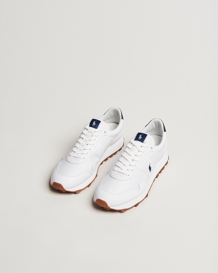 Mies | Polo Ralph Lauren PRL Trail125 Sneaker White /Newport Navy | Polo Ralph Lauren | PRL Trail125 Sneaker White /Newport Navy