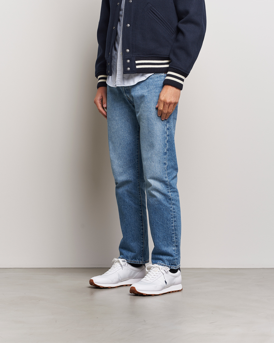 Mies | Polo Ralph Lauren PRL Trail125 Sneaker White /Newport Navy | Polo Ralph Lauren | PRL Trail125 Sneaker White /Newport Navy