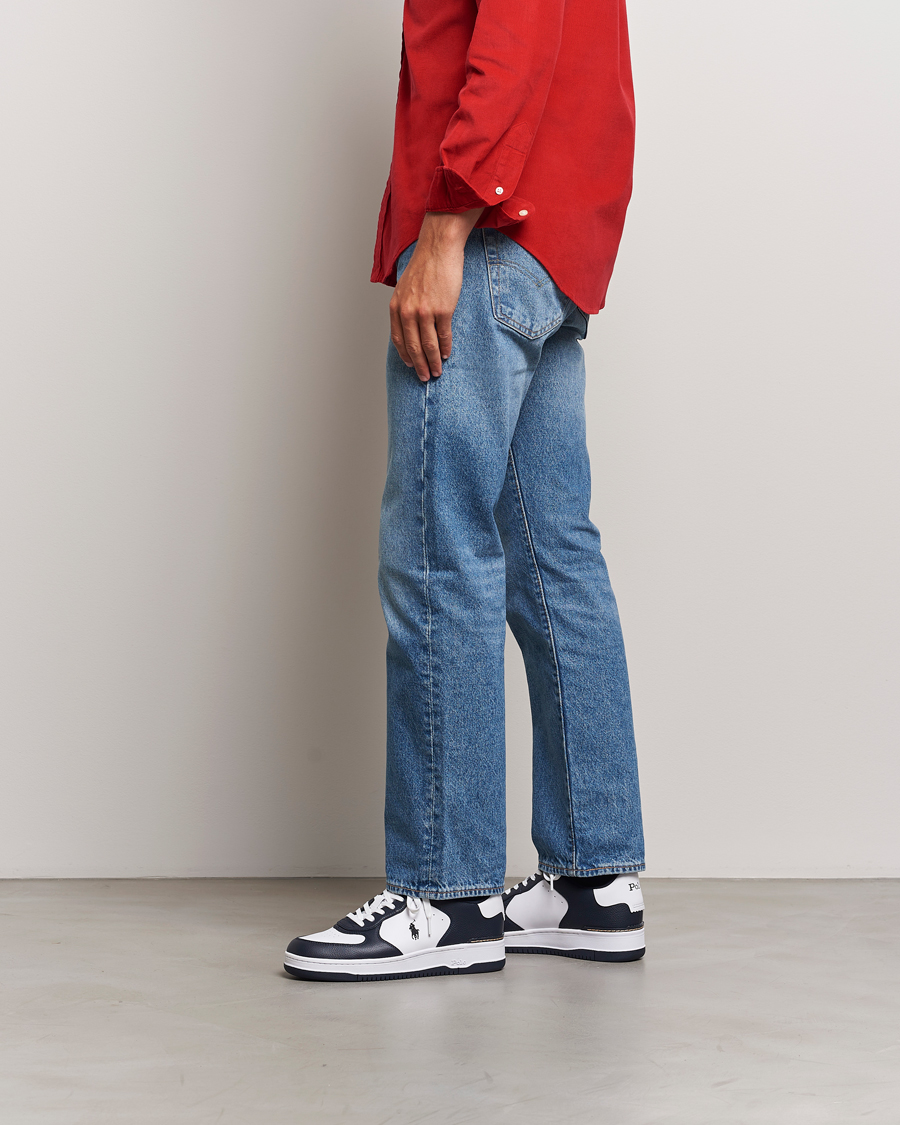 Mies | Polo Ralph Lauren Masters Court Sneaker Aviator Navy/White | Polo Ralph Lauren | Masters Court Sneaker Aviator Navy/White