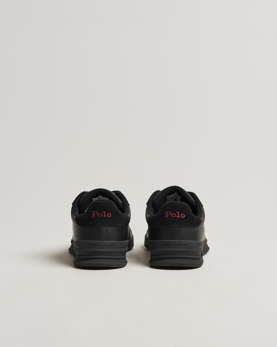 Mies | Polo Ralph Lauren Heritage Court II High Sneaker Black/Red | Polo Ralph Lauren | Heritage Court II High Sneaker Black/Red