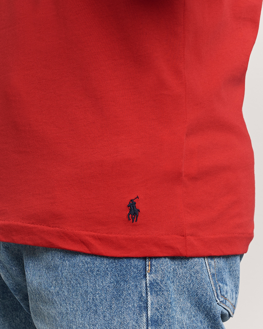 Mies | T-paidat | Polo Ralph Lauren | 3-Pack Crew Neck T-Shirt Blue/Navy/Red