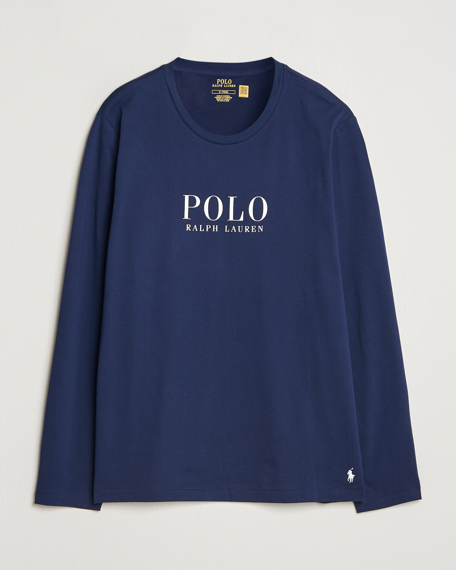 Mies | T-paidat | Polo Ralph Lauren | Long Sleeve Liquid Cotton Tee Cruise Navy