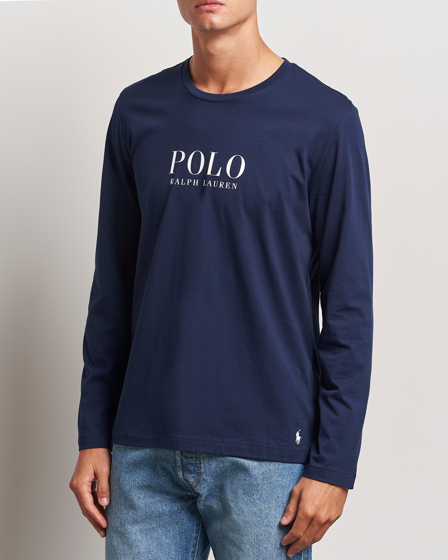 Mies | T-paidat | Polo Ralph Lauren | Long Sleeve Liquid Cotton Tee Cruise Navy