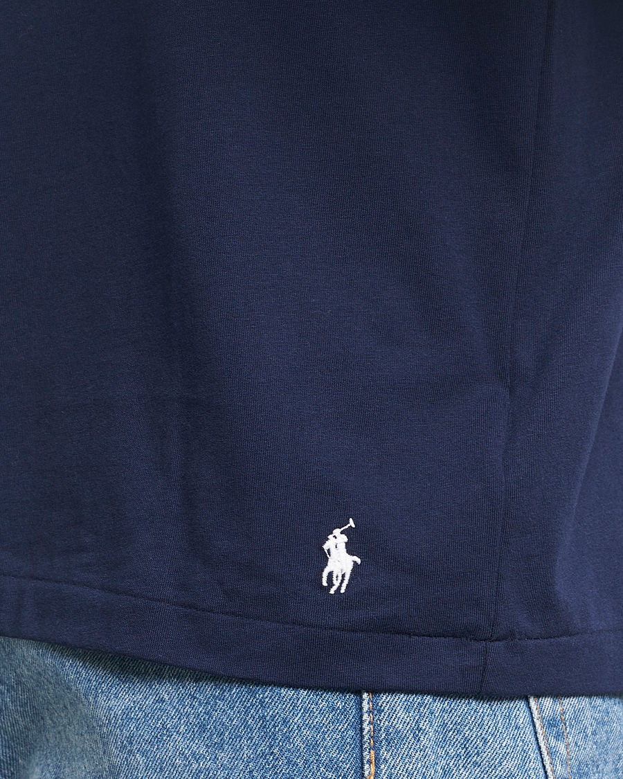 Mies | T-paidat | Polo Ralph Lauren | Long Sleeve Liquid Cotton Tee Cruise Navy