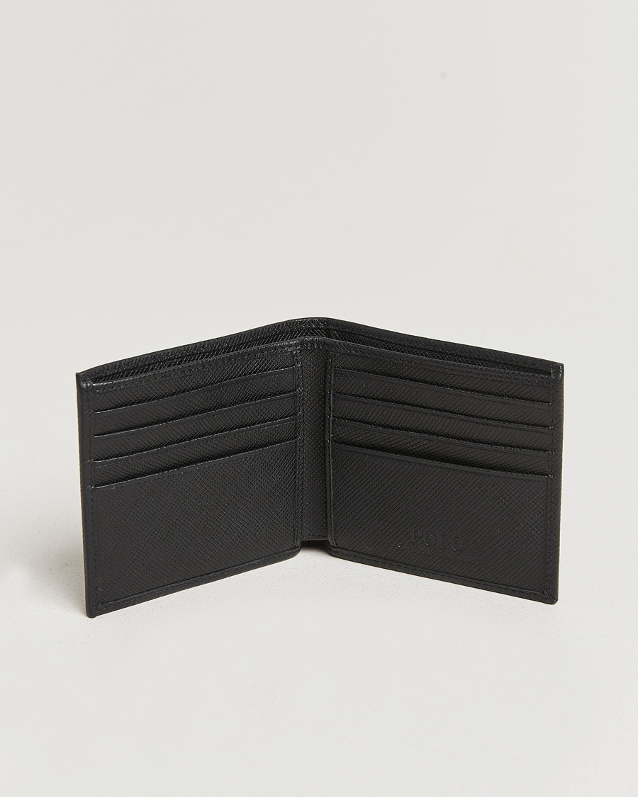 Mies | Polo Ralph Lauren Saffiano Leather Wallet Black | Polo Ralph Lauren | Saffiano Leather Wallet Black