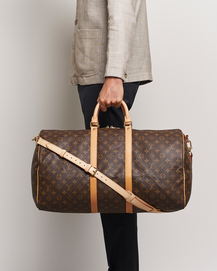 Mies | Louis Vuitton Pre-Owned Keepall Bandoulière 55 Monogram | Louis Vuitton Pre-Owned | Keepall Bandoulière 55 Monogram