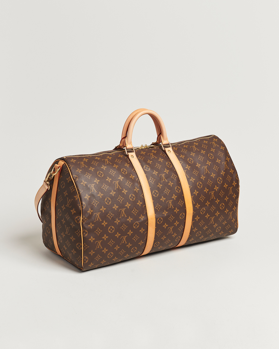 Mies | Louis Vuitton Pre-Owned Keepall Bandoulière 55 Monogram | Louis Vuitton Pre-Owned | Keepall Bandoulière 55 Monogram