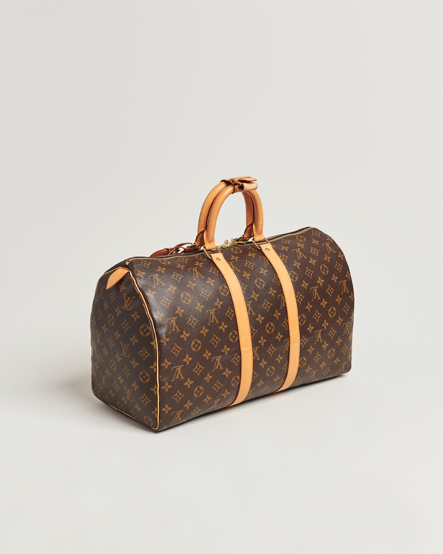 Mies | Louis Vuitton Pre-Owned Keepall 45 Bag Monogram | Louis Vuitton Pre-Owned | Keepall 45 Bag Monogram
