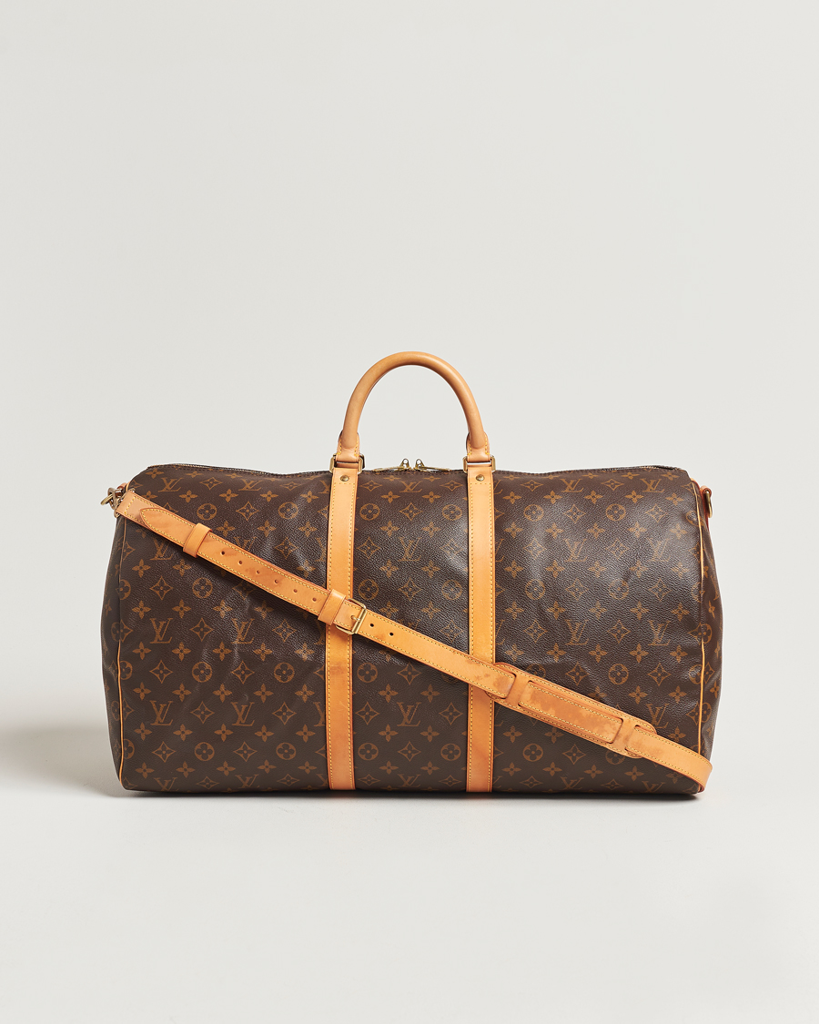 Mies | Louis Vuitton Pre-Owned Keepall Bandoulière 55 Monogram | Louis Vuitton Pre-Owned | Keepall Bandoulière 55 Monogram