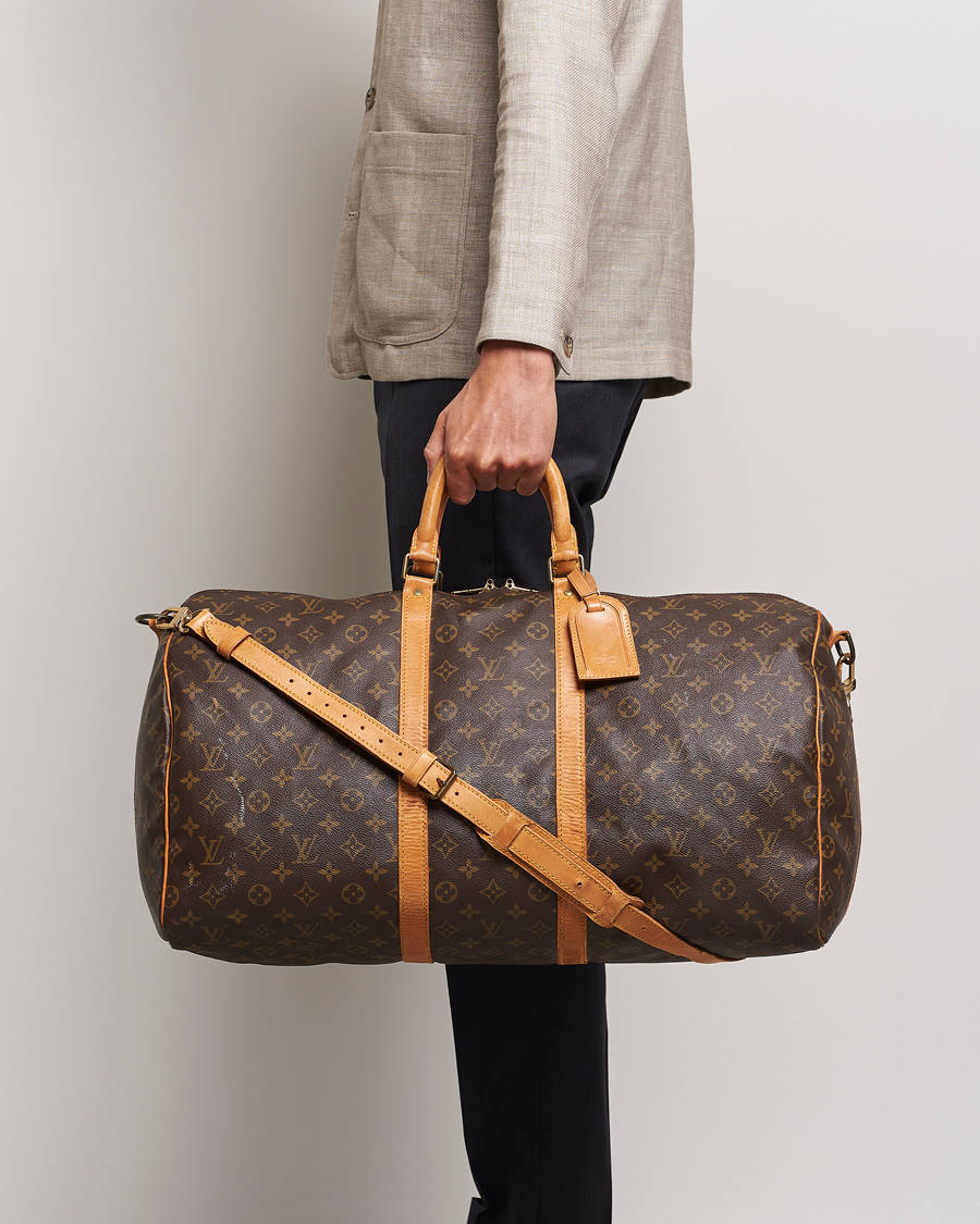 Mies | Louis Vuitton Pre-Owned Keepall Bandoulière 55 Monogram  | Louis Vuitton Pre-Owned | Keepall Bandoulière 55 Monogram 