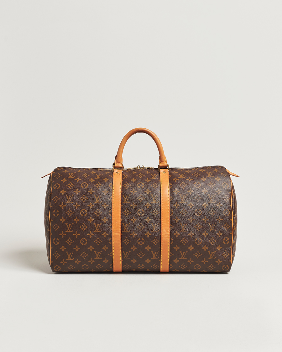 Mies | Louis Vuitton Pre-Owned Keepall 50 Bag Monogram | Louis Vuitton Pre-Owned | Keepall 50 Bag Monogram