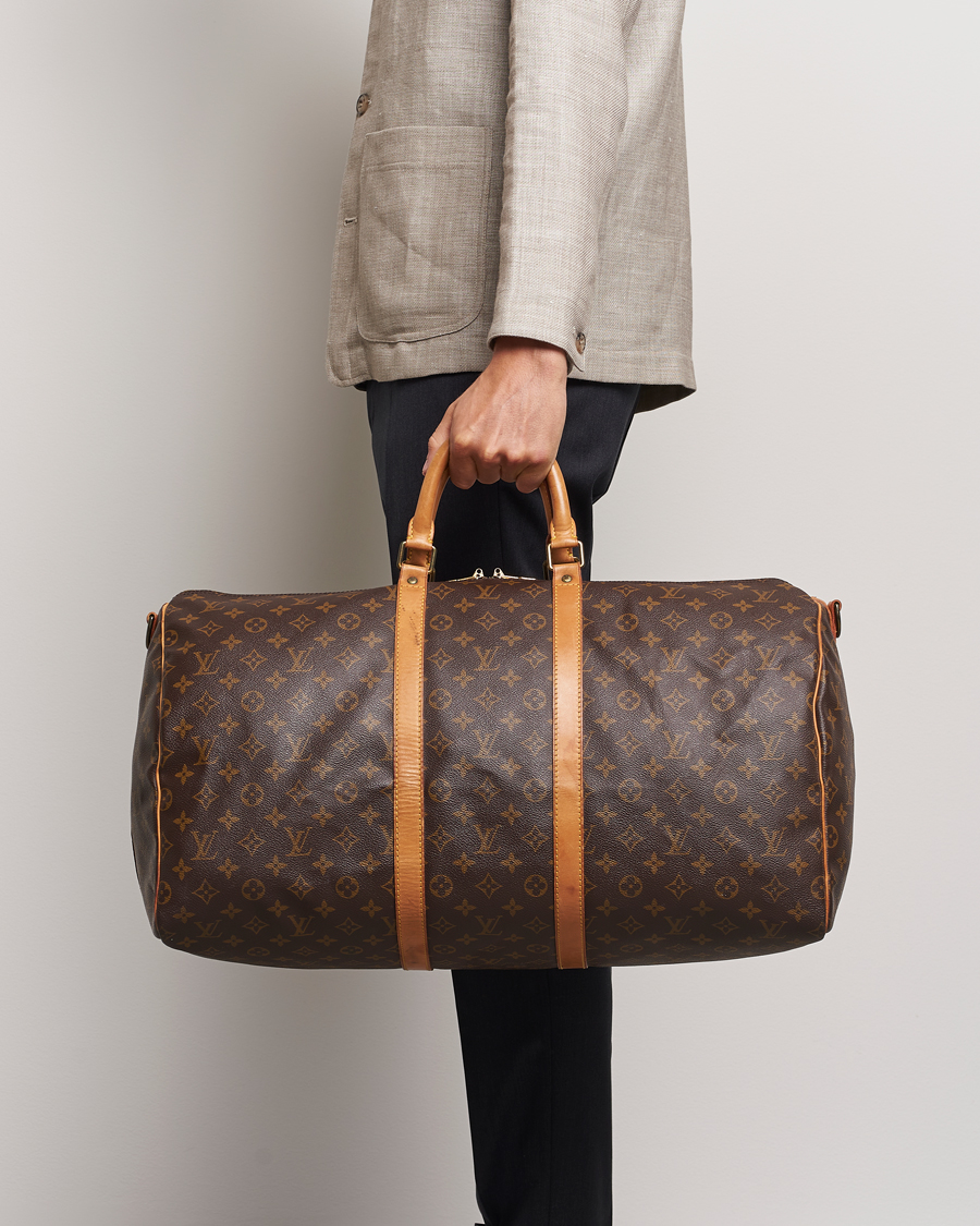 Mies | Louis Vuitton Pre-Owned Keepall 50 Bag Monogram | Louis Vuitton Pre-Owned | Keepall 50 Bag Monogram