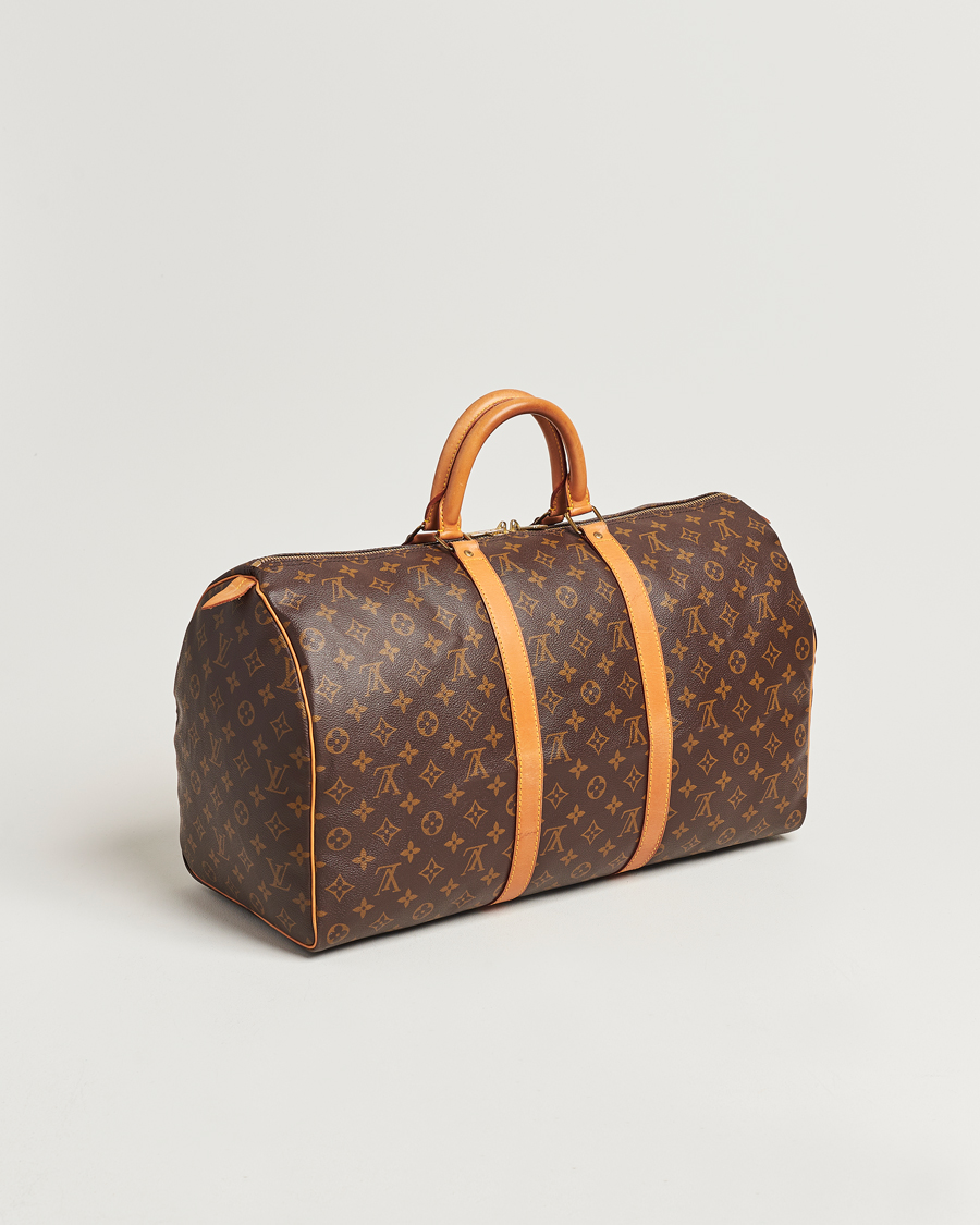 Mies | Louis Vuitton Pre-Owned Keepall 50 Bag Monogram | Louis Vuitton Pre-Owned | Keepall 50 Bag Monogram