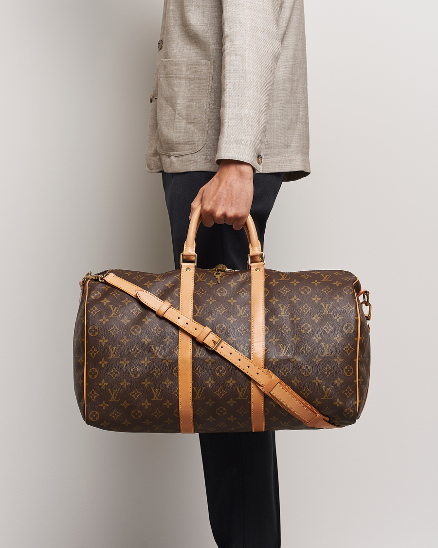 Mies | Louis Vuitton Pre-Owned Keepall Bandoulière 50 Monogram | Louis Vuitton Pre-Owned | Keepall Bandoulière 50 Monogram