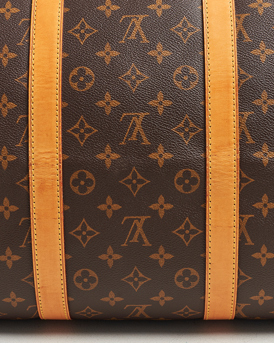 Mies | Louis Vuitton Pre-Owned Keepall 55 Bag Monogram | Louis Vuitton Pre-Owned | Keepall 55 Bag Monogram