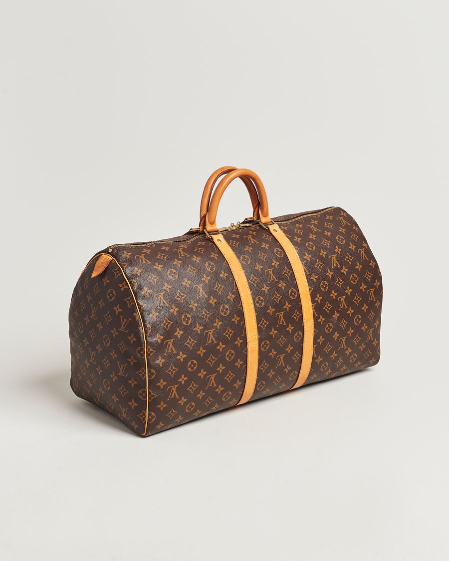 Mies | Louis Vuitton Pre-Owned Keepall 55 Bag Monogram | Louis Vuitton Pre-Owned | Keepall 55 Bag Monogram