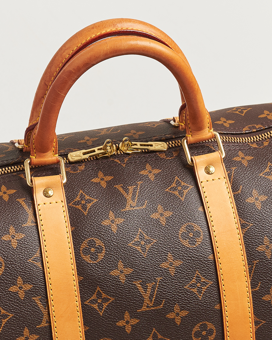 Mies | Louis Vuitton Pre-Owned Keepall 55 Bag Monogram | Louis Vuitton Pre-Owned | Keepall 55 Bag Monogram