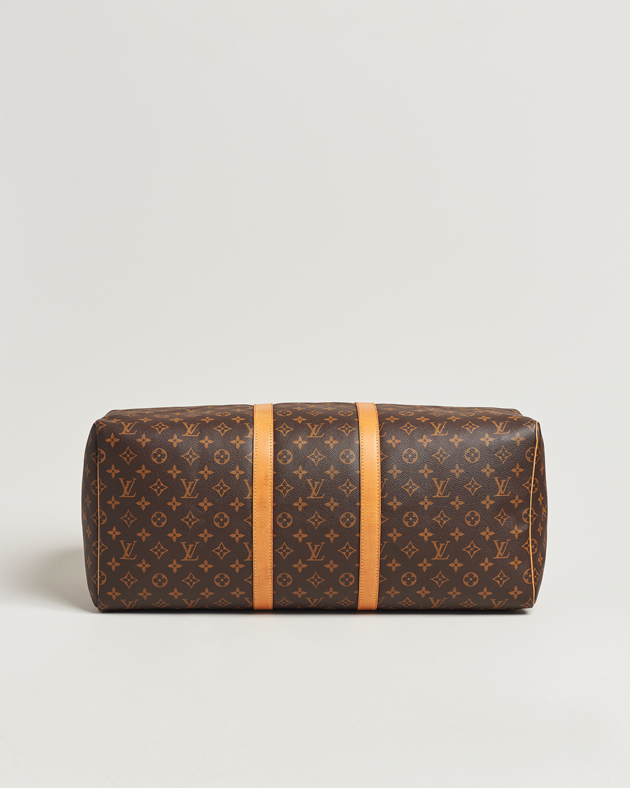 Mies | Louis Vuitton Pre-Owned Keepall 55 Bag Monogram | Louis Vuitton Pre-Owned | Keepall 55 Bag Monogram