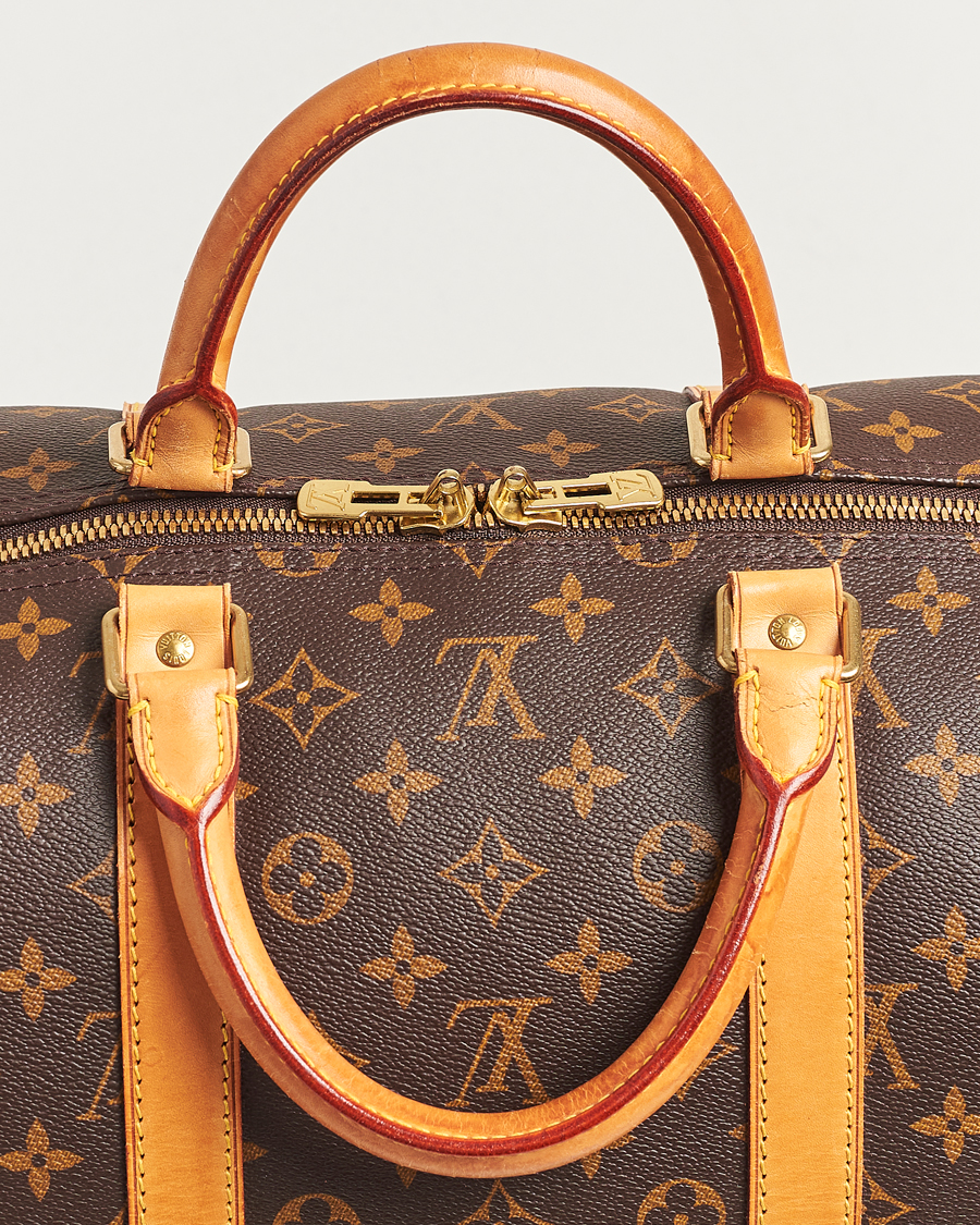 Mies | Louis Vuitton Pre-Owned Keepall 55 Bag Monogram | Louis Vuitton Pre-Owned | Keepall 55 Bag Monogram