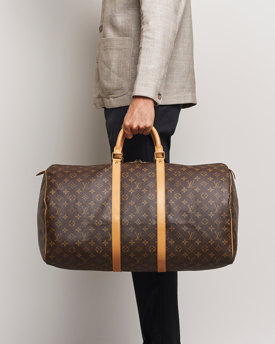 Mies | Asusteet | Louis Vuitton Pre-Owned | Keepall 55 Bag Monogram 