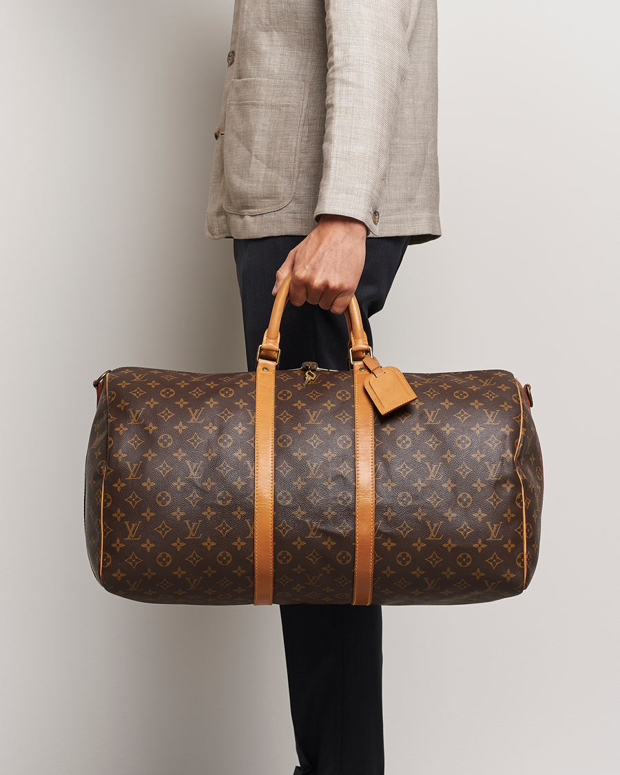Mies | Louis Vuitton Pre-Owned Keepall Bandoulière 55 Monogram  | Louis Vuitton Pre-Owned | Keepall Bandoulière 55 Monogram 