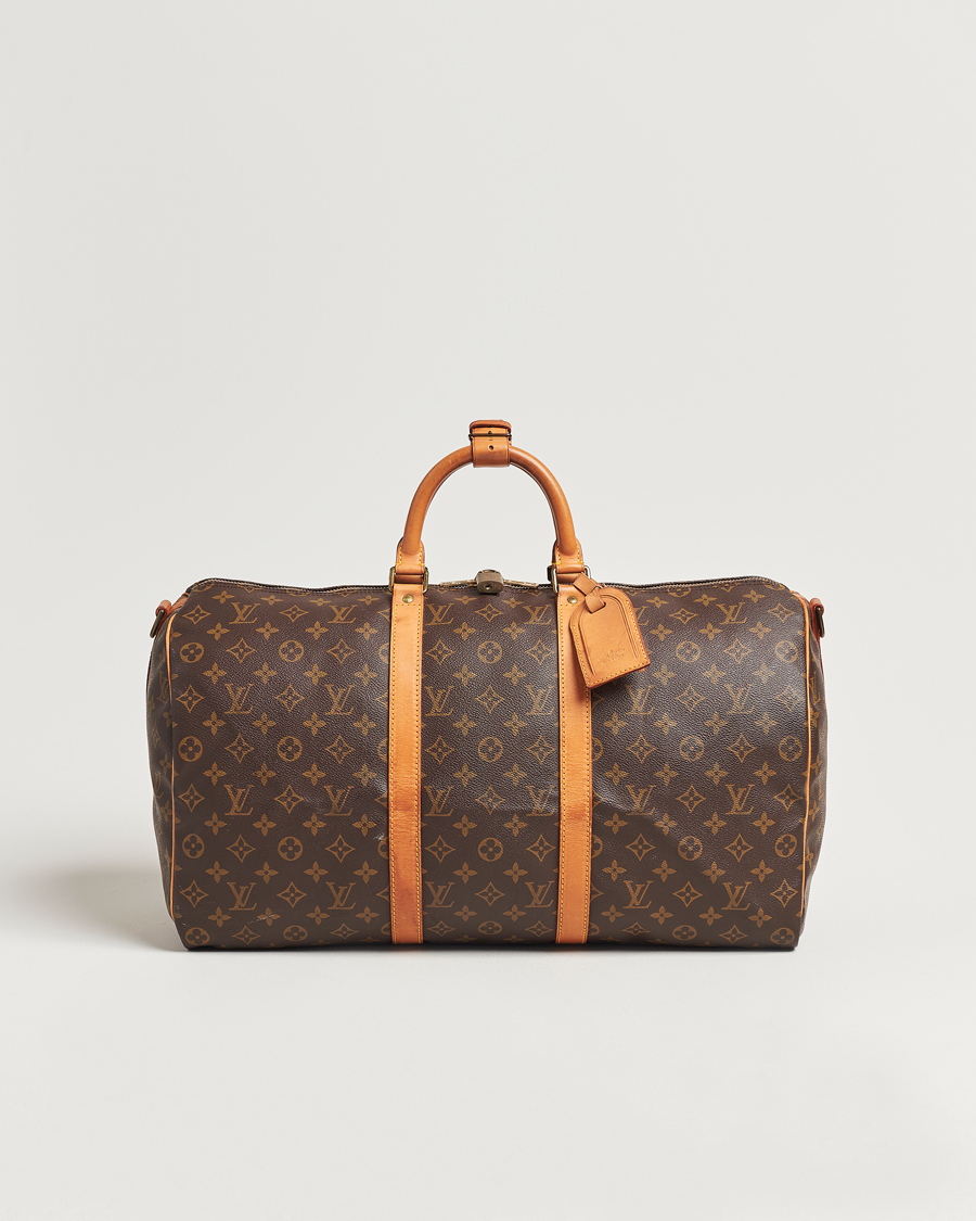 Mies | Louis Vuitton Pre-Owned Keepall Bandoulière 50 Monogram | Louis Vuitton Pre-Owned | Keepall Bandoulière 50 Monogram