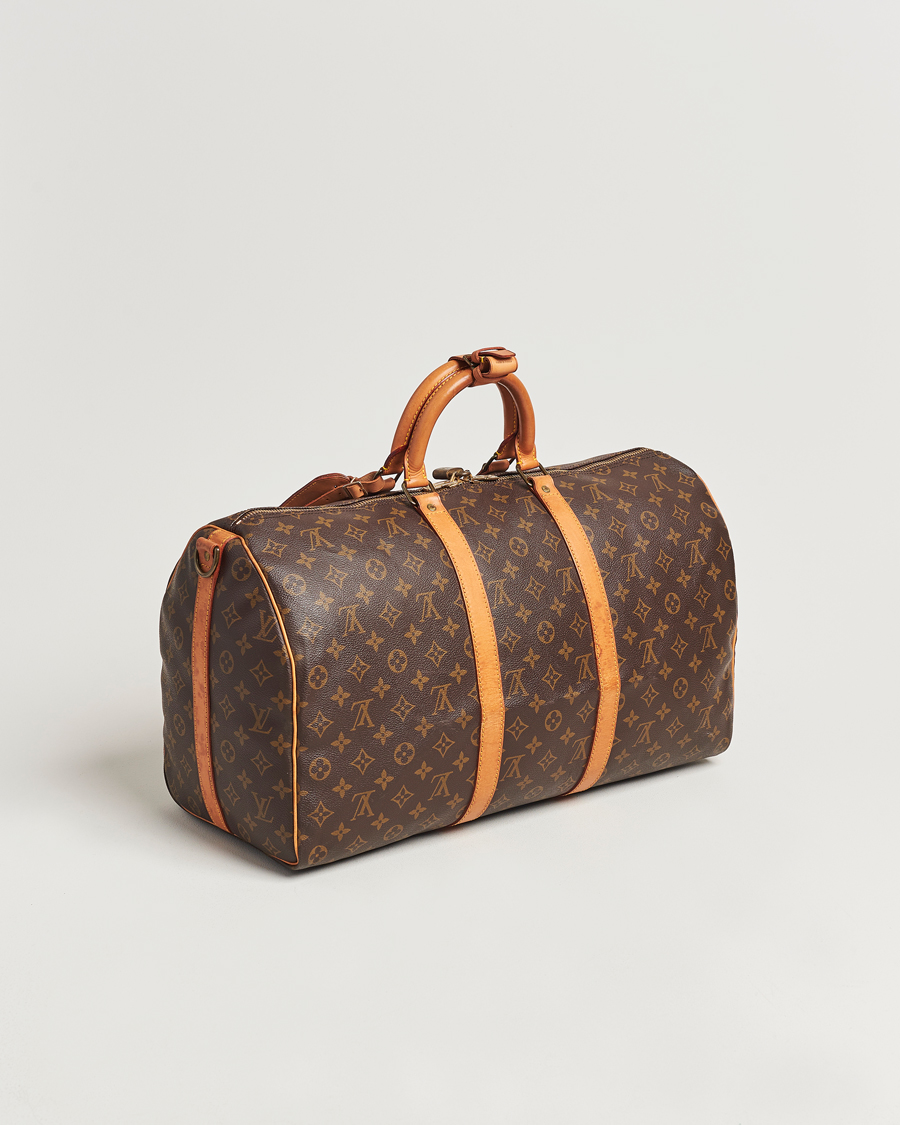 Mies | Louis Vuitton Pre-Owned Keepall Bandoulière 50 Monogram | Louis Vuitton Pre-Owned | Keepall Bandoulière 50 Monogram
