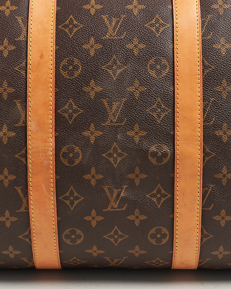Mies | Louis Vuitton Pre-Owned Keepall 55 Bag Monogram | Louis Vuitton Pre-Owned | Keepall 55 Bag Monogram