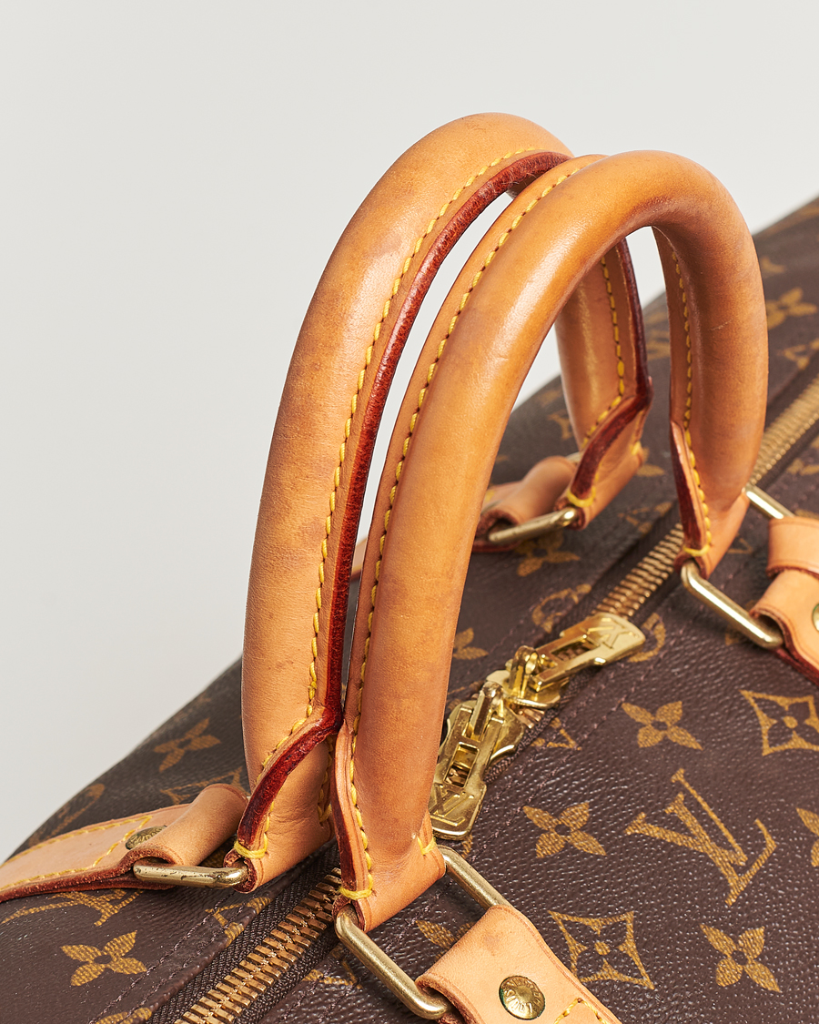 Mies | Louis Vuitton Pre-Owned Keepall 55 Bag Monogram | Louis Vuitton Pre-Owned | Keepall 55 Bag Monogram