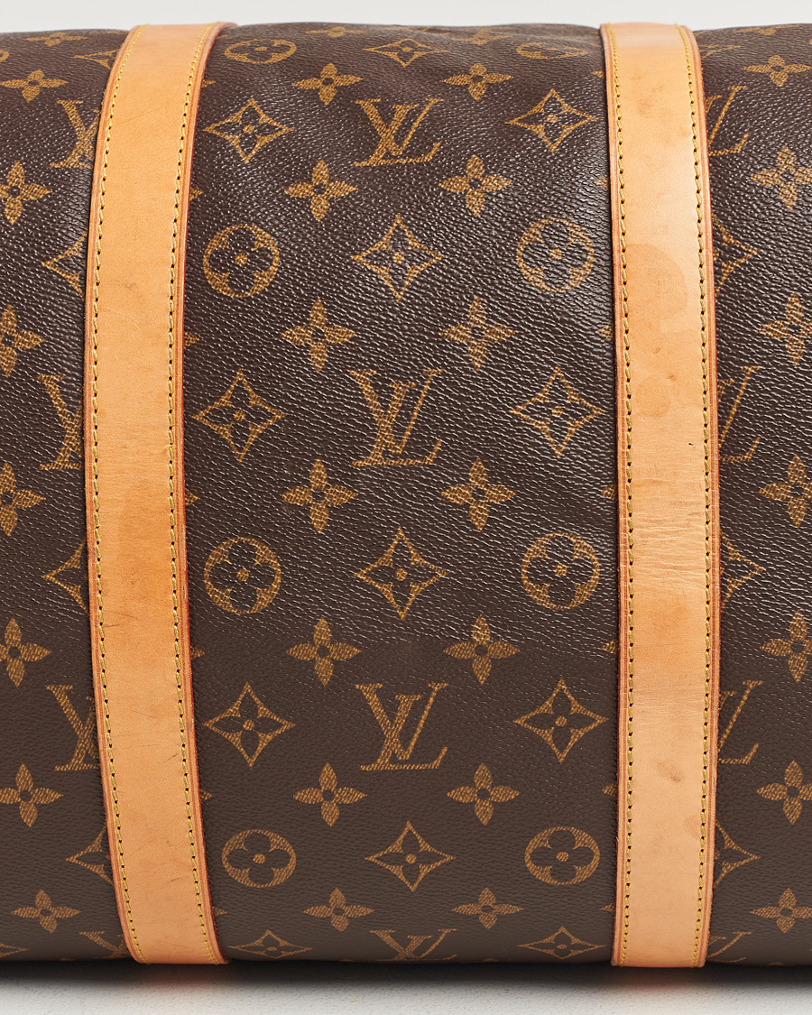 Mies | Louis Vuitton Pre-Owned Keepall 55 Bag Monogram | Louis Vuitton Pre-Owned | Keepall 55 Bag Monogram