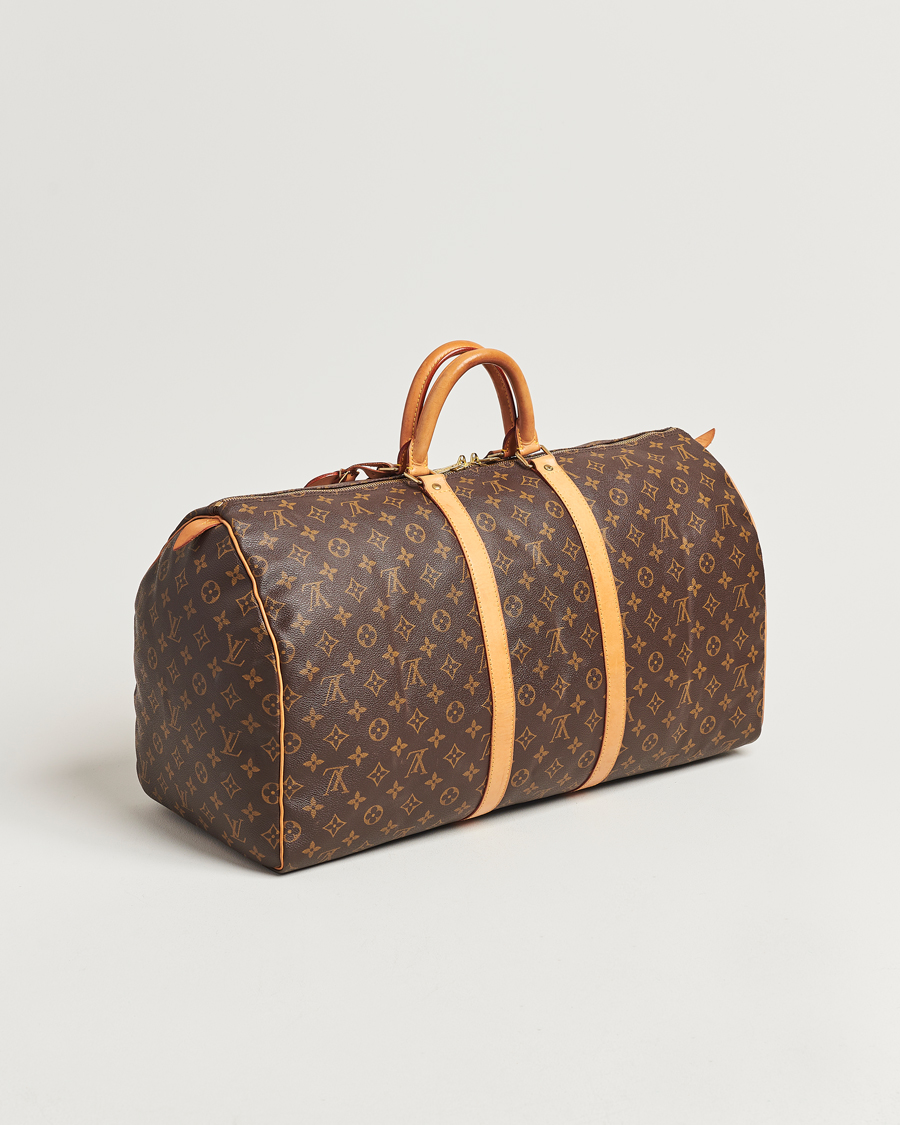 Mies | Louis Vuitton Pre-Owned Keepall 55 Bag Monogram | Louis Vuitton Pre-Owned | Keepall 55 Bag Monogram