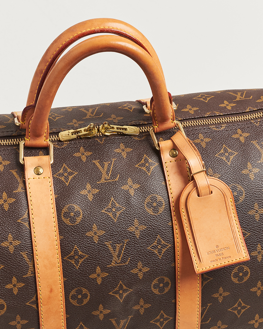 Mies | Louis Vuitton Pre-Owned Keepall 55 Bag Monogram | Louis Vuitton Pre-Owned | Keepall 55 Bag Monogram