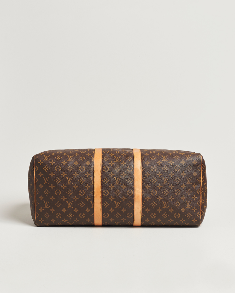 Mies | Louis Vuitton Pre-Owned Keepall 55 Bag Monogram | Louis Vuitton Pre-Owned | Keepall 55 Bag Monogram