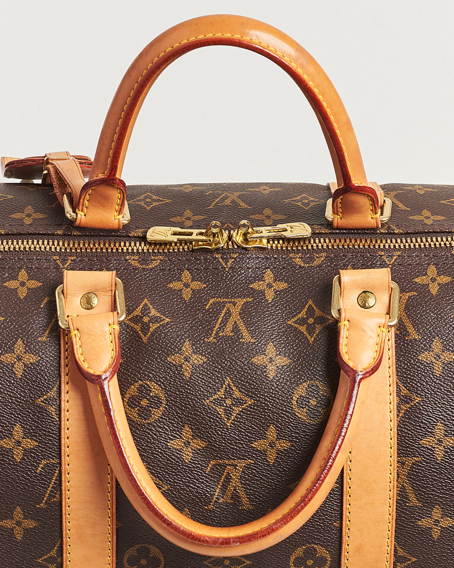 Mies | Louis Vuitton Pre-Owned Keepall 55 Bag Monogram | Louis Vuitton Pre-Owned | Keepall 55 Bag Monogram