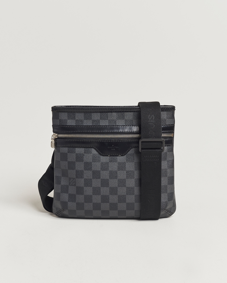 Mies | Louis Vuitton Pre-Owned Thomas Messenger Bag Damier Graphite | Louis Vuitton Pre-Owned | Thomas Messenger Bag Damier Graphite