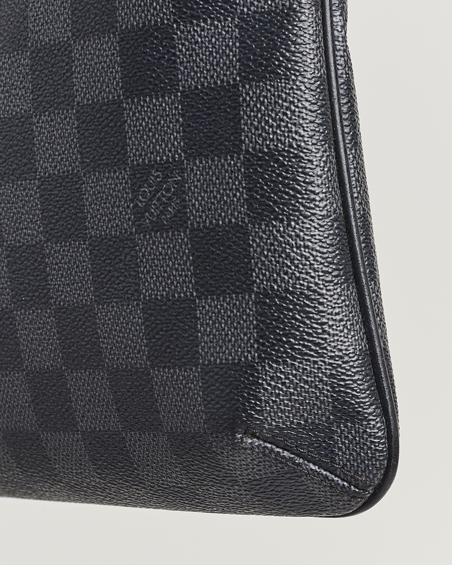 Mies | Louis Vuitton Pre-Owned Thomas Messenger Bag Damier Graphite | Louis Vuitton Pre-Owned | Thomas Messenger Bag Damier Graphite