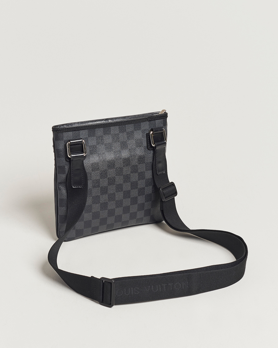Mies | Louis Vuitton Pre-Owned Thomas Messenger Bag Damier Graphite | Louis Vuitton Pre-Owned | Thomas Messenger Bag Damier Graphite