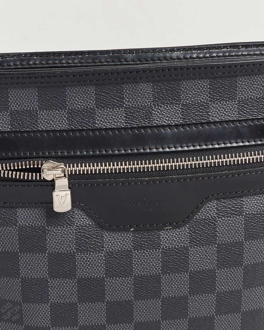 Mies | Louis Vuitton Pre-Owned Thomas Messenger Bag Damier Graphite | Louis Vuitton Pre-Owned | Thomas Messenger Bag Damier Graphite