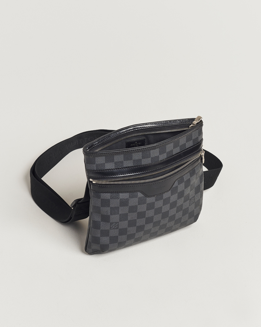 Mies | Louis Vuitton Pre-Owned Thomas Messenger Bag Damier Graphite | Louis Vuitton Pre-Owned | Thomas Messenger Bag Damier Graphite