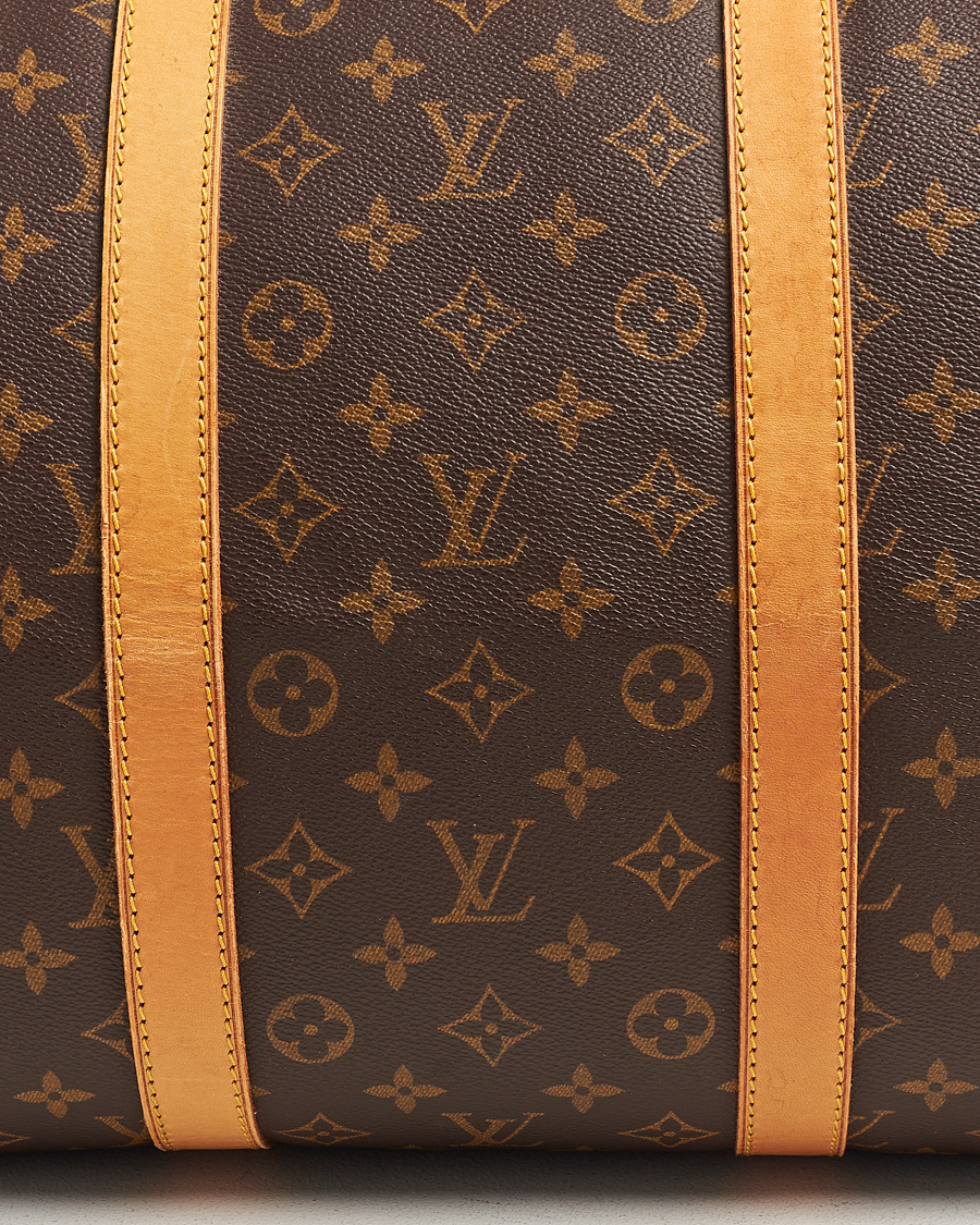 Mies | Louis Vuitton Pre-Owned Keepall 55 Bag Monogram | Louis Vuitton Pre-Owned | Keepall 55 Bag Monogram