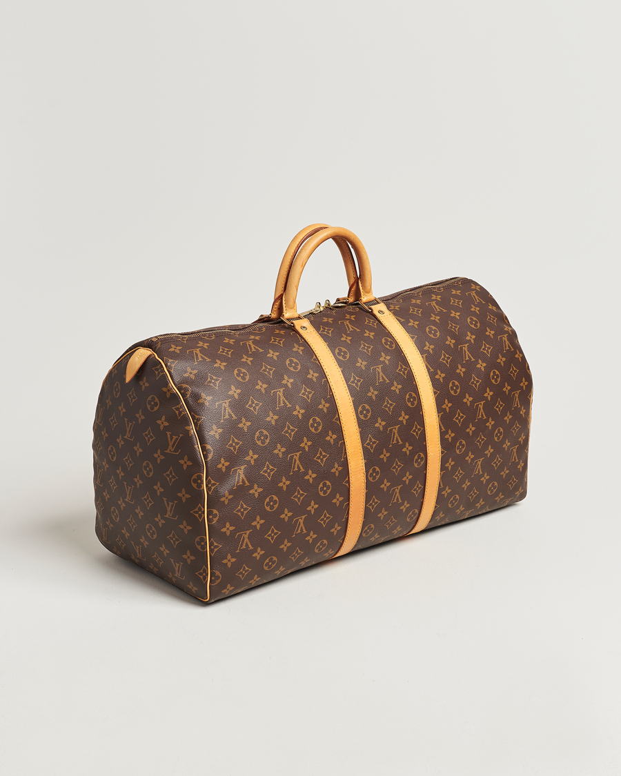 Mies | Louis Vuitton Pre-Owned Keepall 55 Bag Monogram | Louis Vuitton Pre-Owned | Keepall 55 Bag Monogram