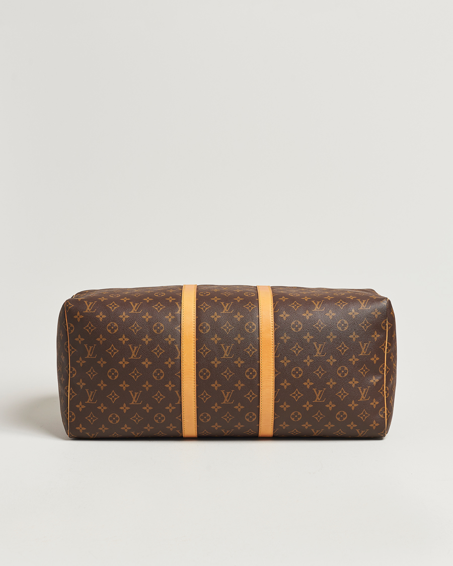 Mies | Louis Vuitton Pre-Owned Keepall 55 Bag Monogram | Louis Vuitton Pre-Owned | Keepall 55 Bag Monogram